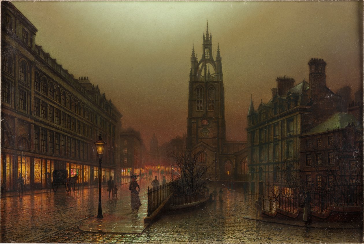 St Nicholas Caddesi, Newcastle upon Tyne, 1902 by Louis Grimshaw