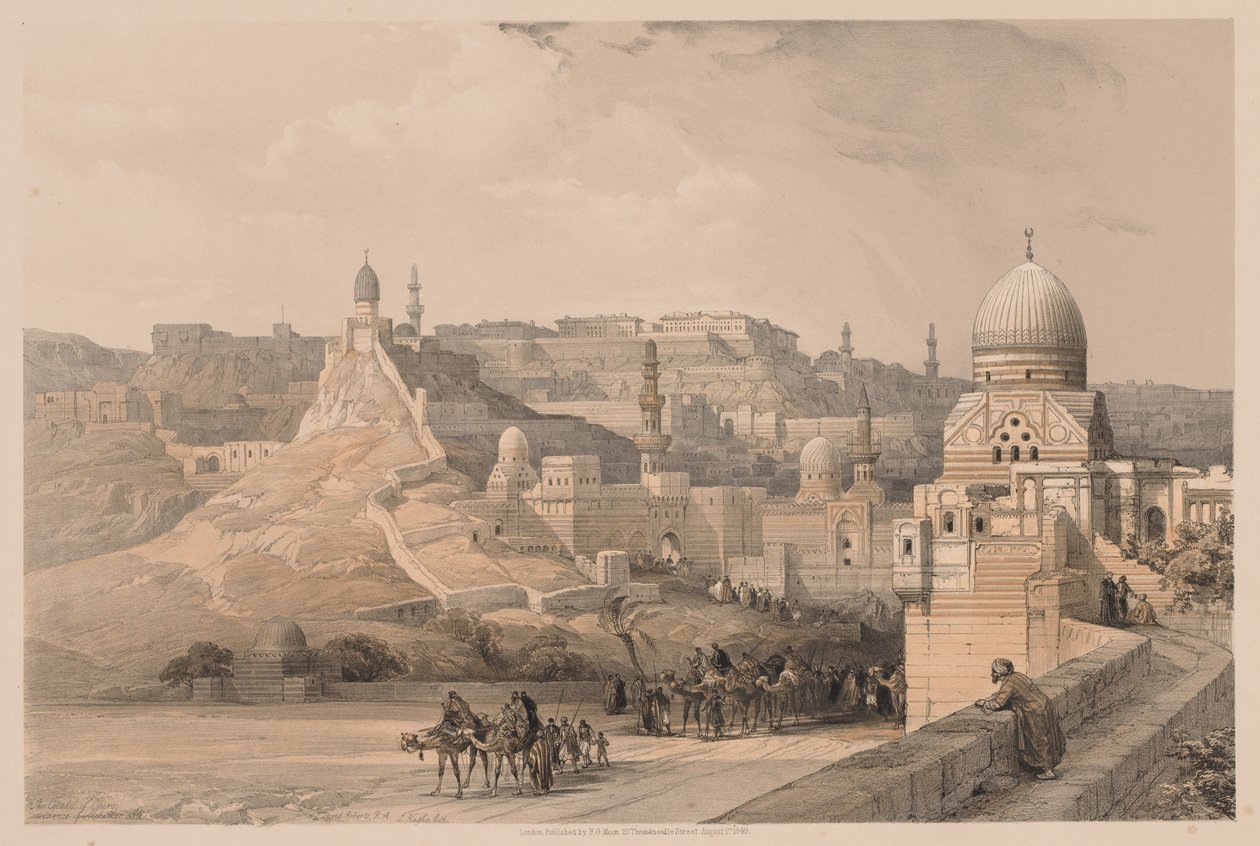 Mısır ve Nubia: Cilt III - hayır. 34, Kahire Kalesi, Mehemet Ali