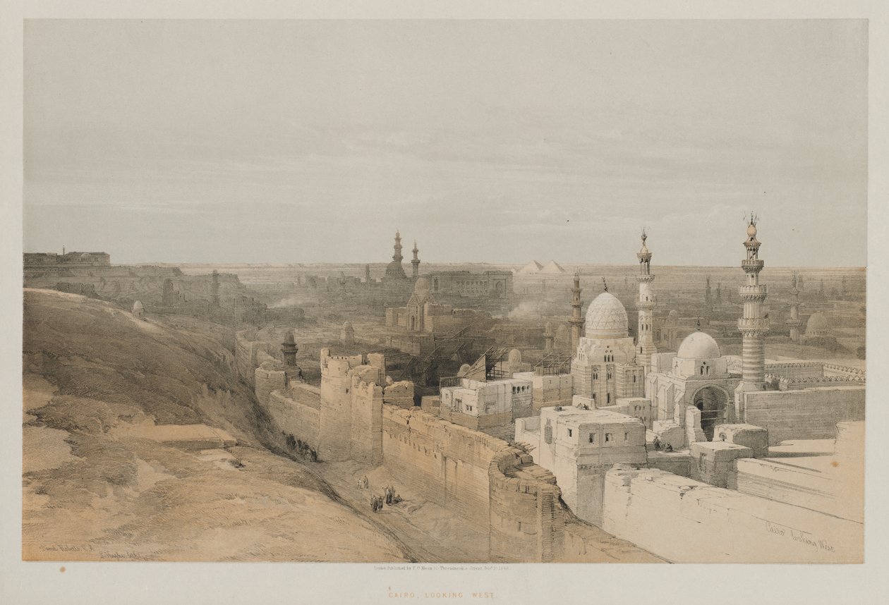 Mısır ve Nubia, Cilt III: Kahire, Batıya Bakış by Louis Haghe