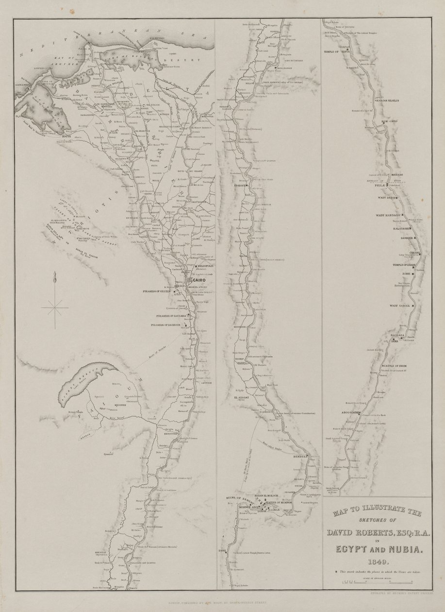 Mısır ve Nubia, Cilt III: David Roberts