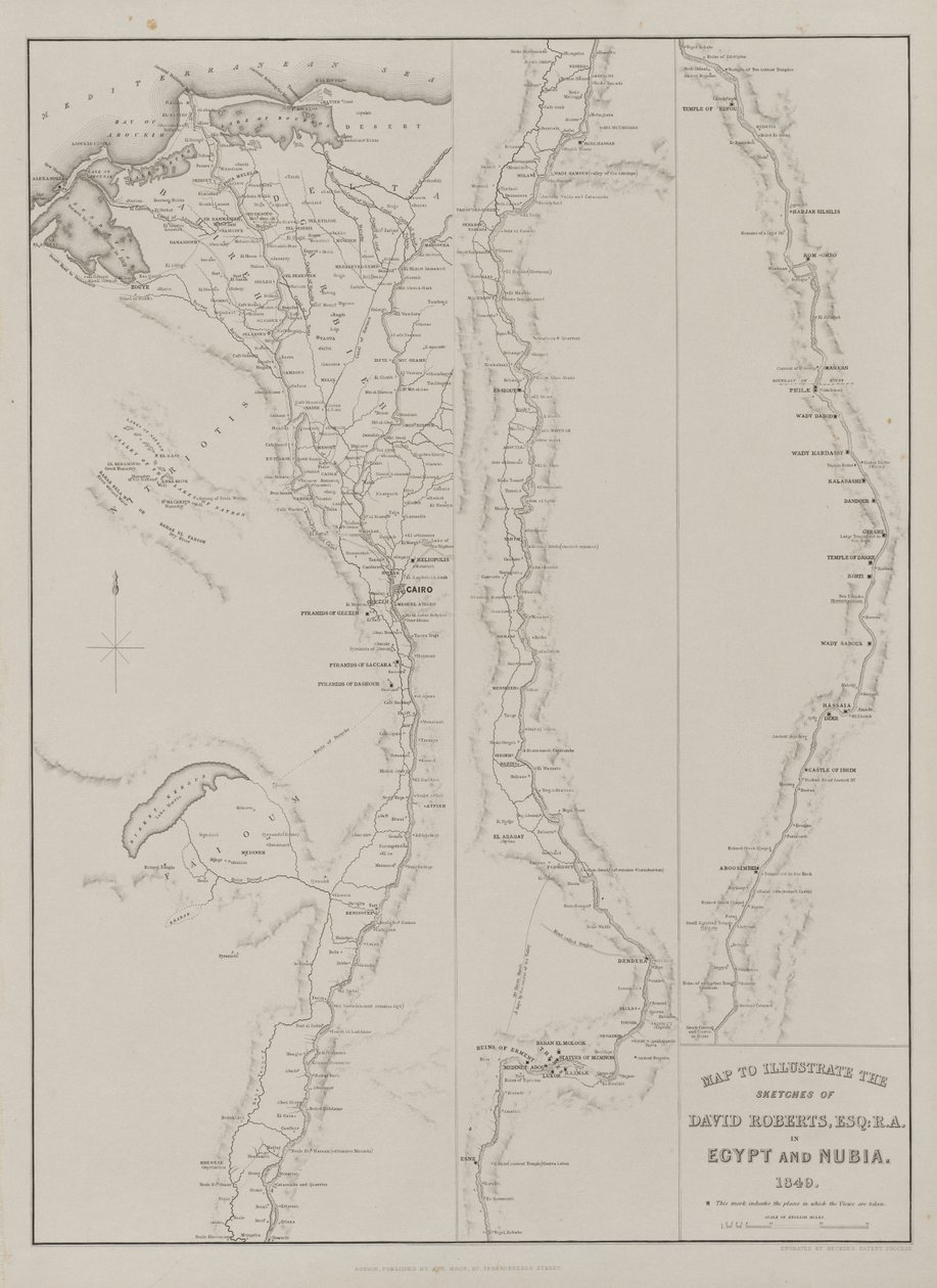 Mısır ve Nubia, Cilt III: David Roberts