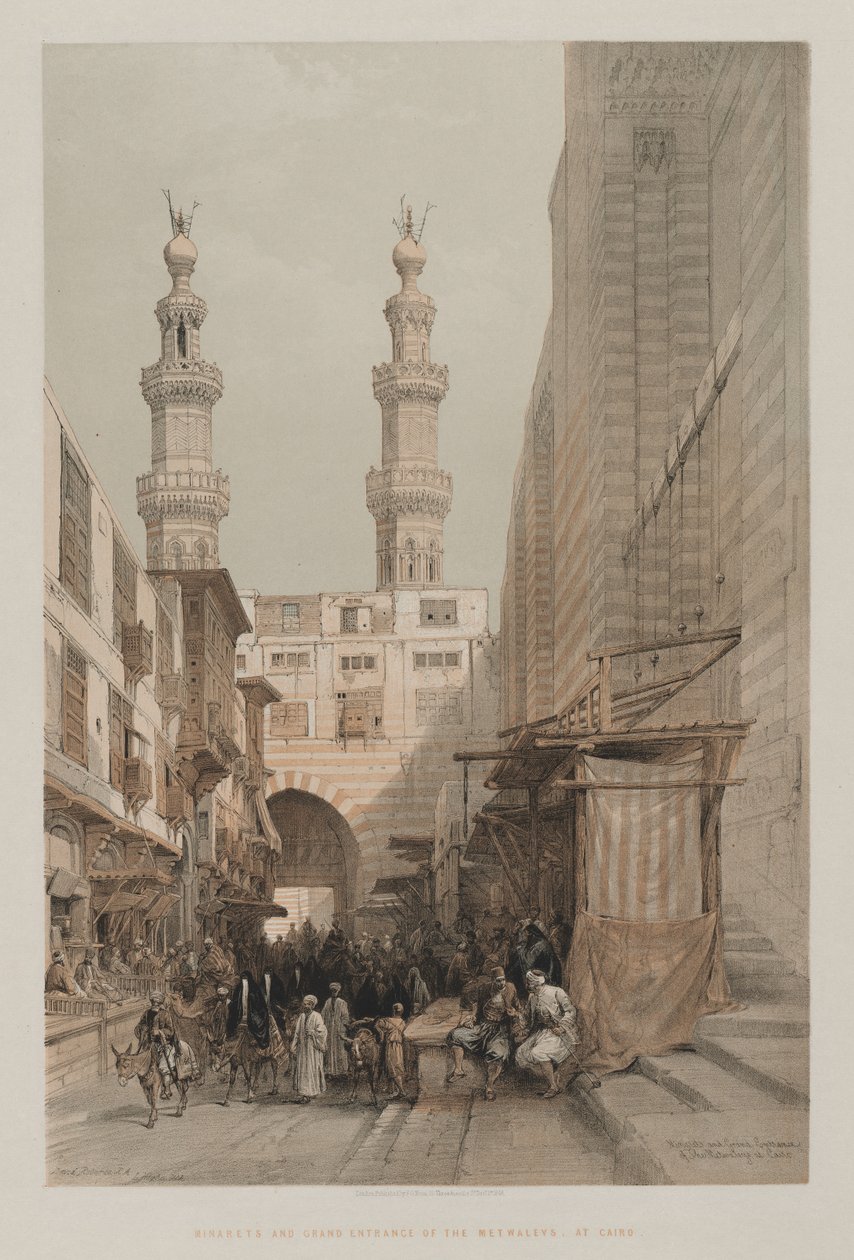 Mısır ve Nubia, Cilt III: Minareler ve Metwaleylerin Büyük Girişi, Kahire