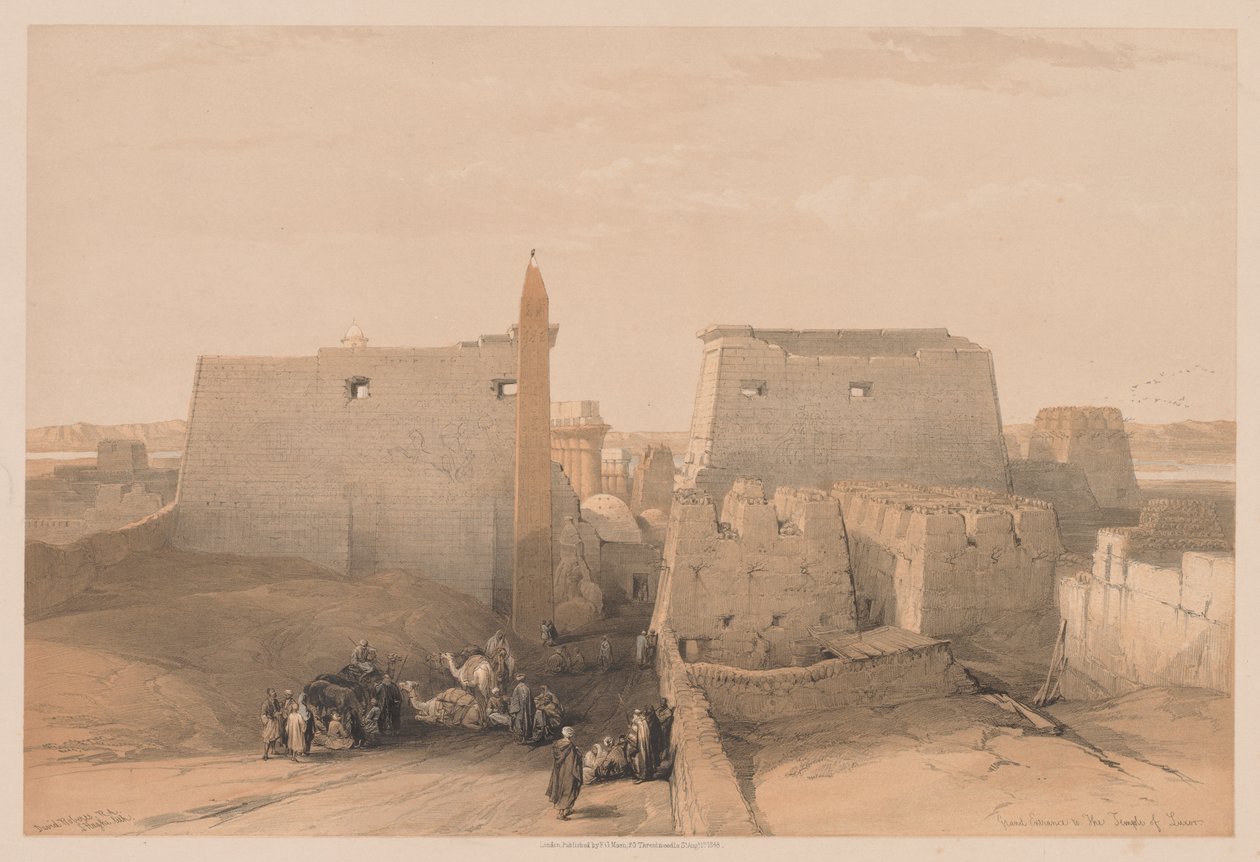 Mısır ve Nubia: Cilt II - No. 38, Luksor Tapınağı