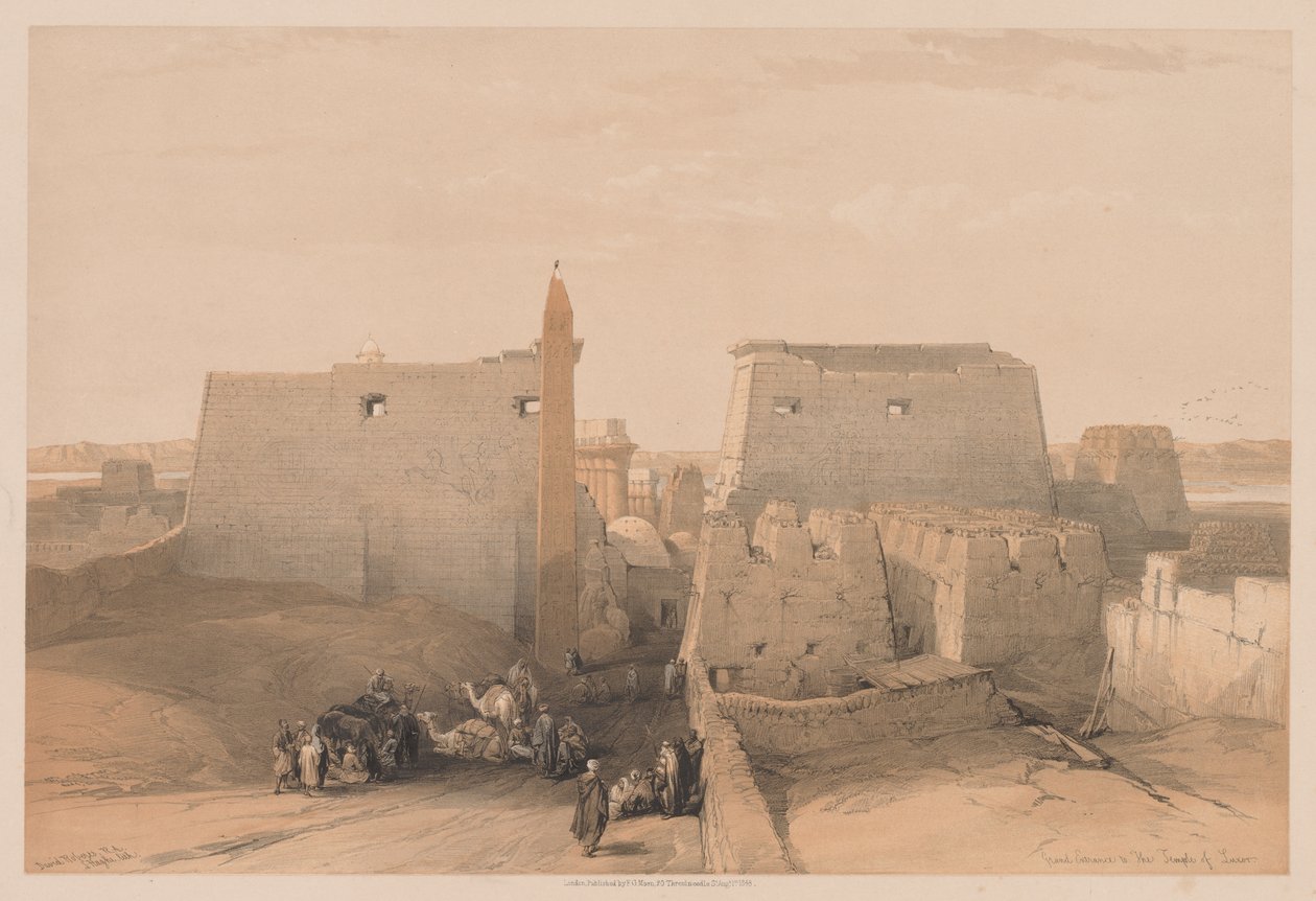 Mısır ve Nubia: Cilt II - No. 38, Luksor Tapınağı