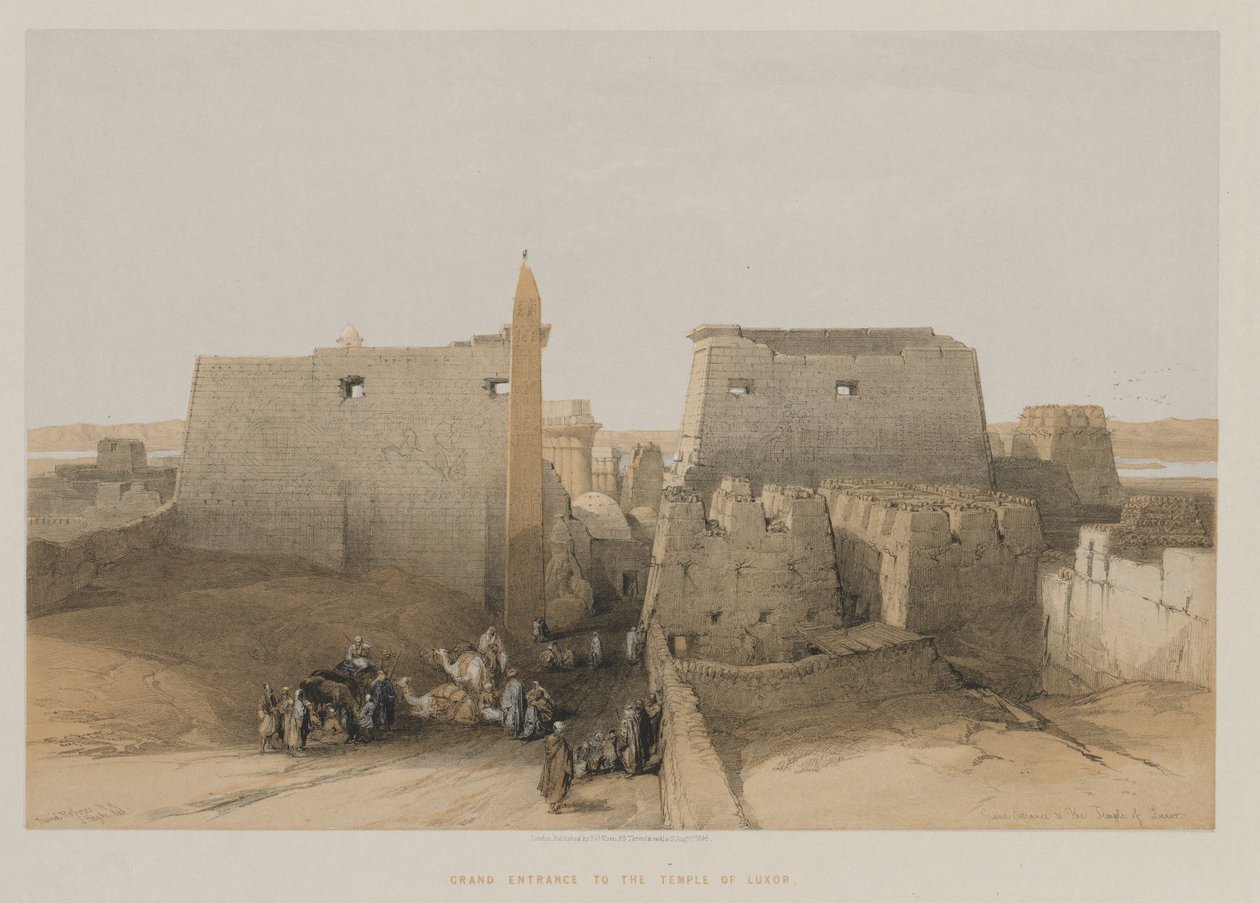 Mısır ve Nubia, Cilt II: Luksor Tapınağı