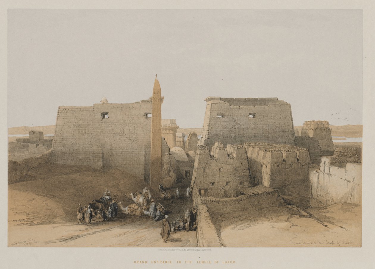 Mısır ve Nubia, Cilt II: Luksor Tapınağı