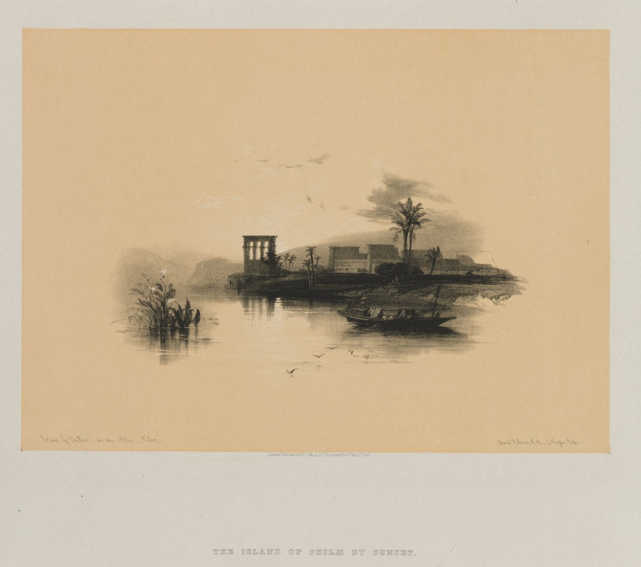 Mısır ve Nubia, Cilt II: Philae Adası, Nil