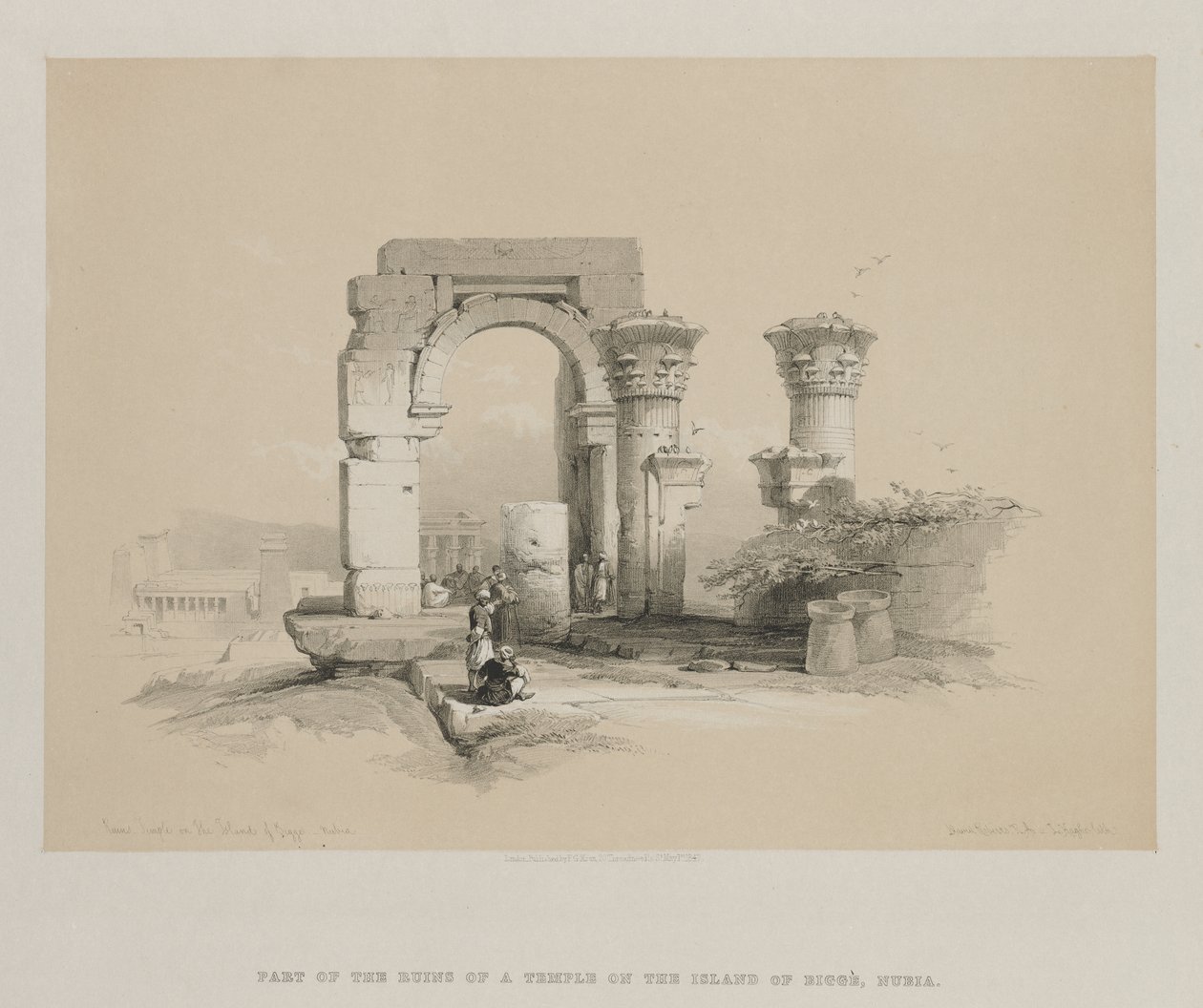Mısır ve Nubia, Cilt II: Harabeler - Biggeh Adası