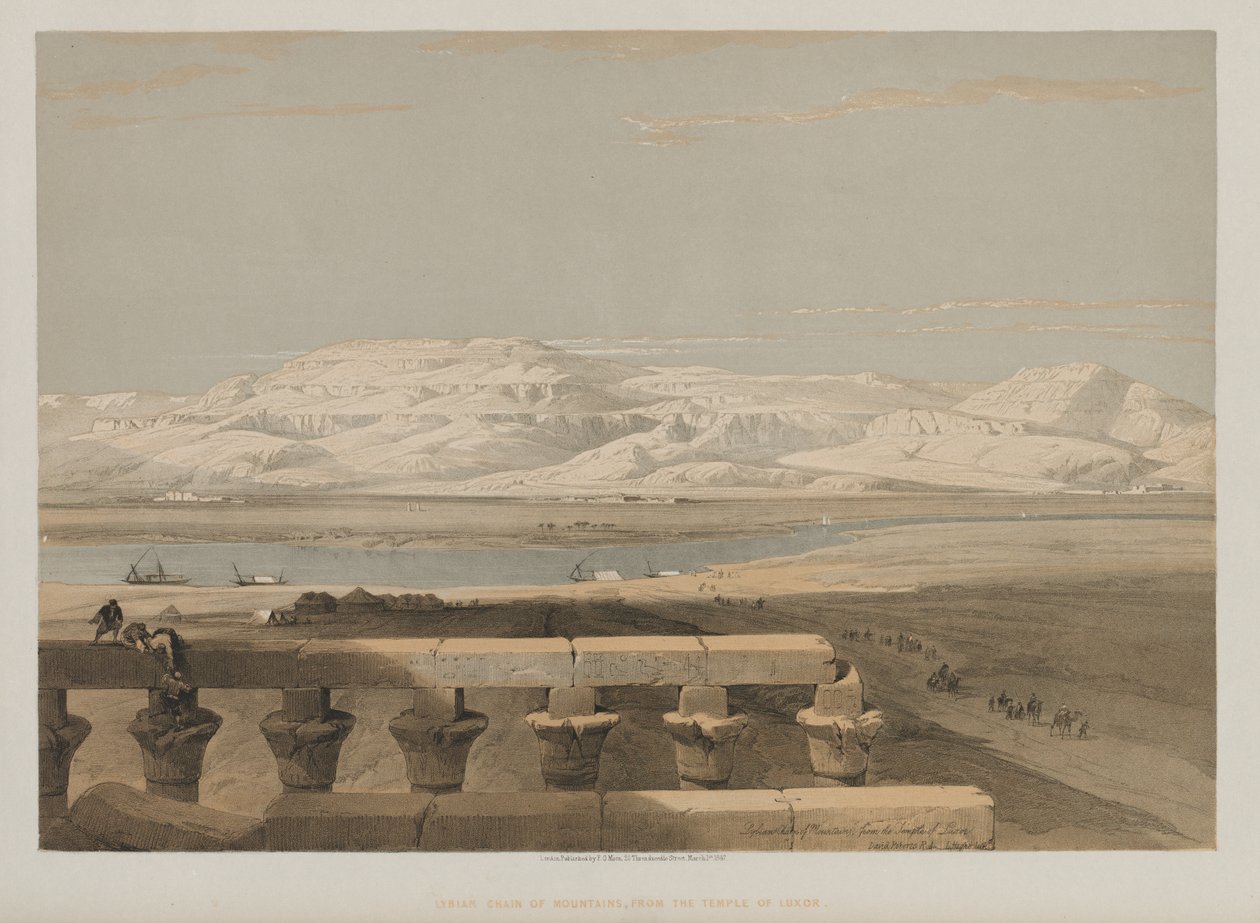 Mısır ve Nubia, Cilt I: Luksor Tapınağı