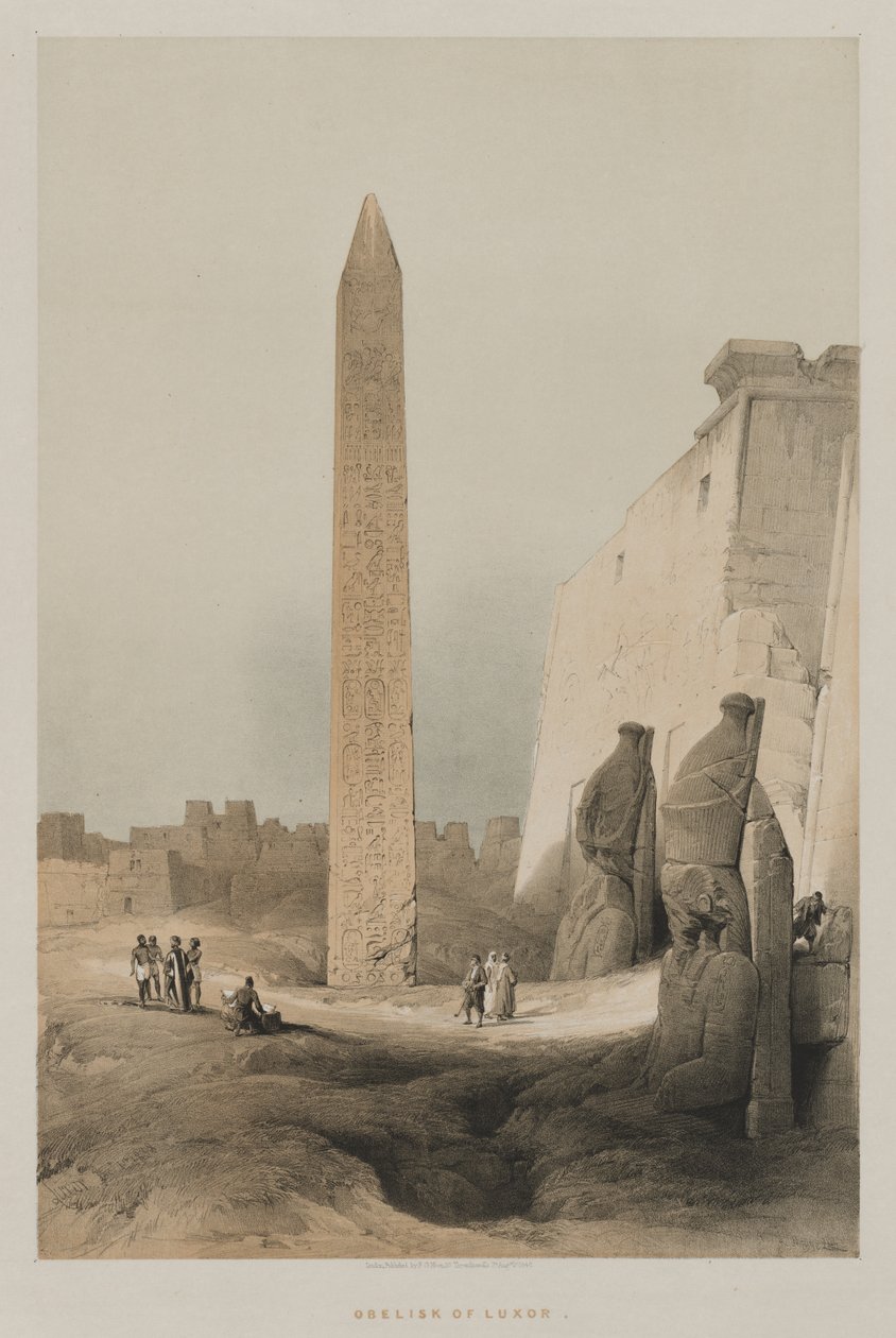 Mısır ve Nubia, Cilt I: Luksor by Louis Haghe