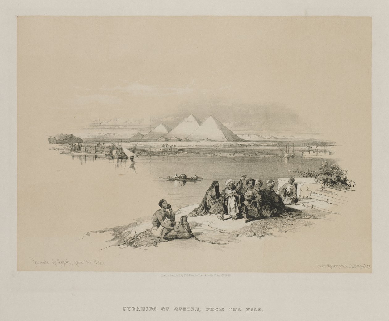 Mısır ve Nubia, Cilt I: Nil'den Geezeh Piramitleri by Louis Haghe