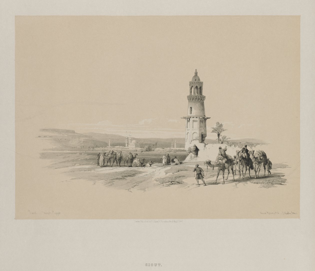 Mısır ve Nubia, Cilt I: Siout - Yukarı Mısır by Louis Haghe