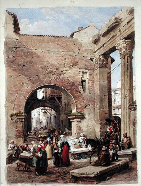 Balık Pazarı, Portico d