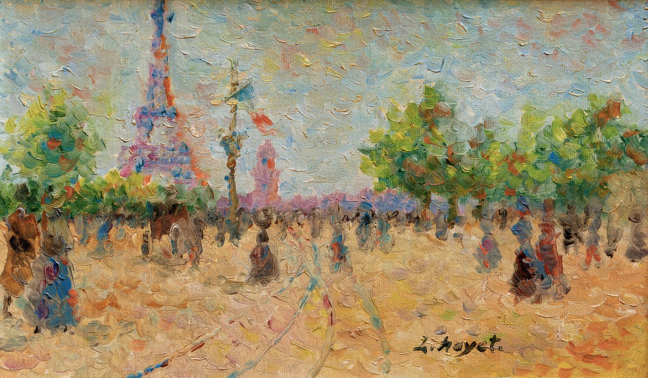 Paris, Eyfel Kulesi by Louis Hayet