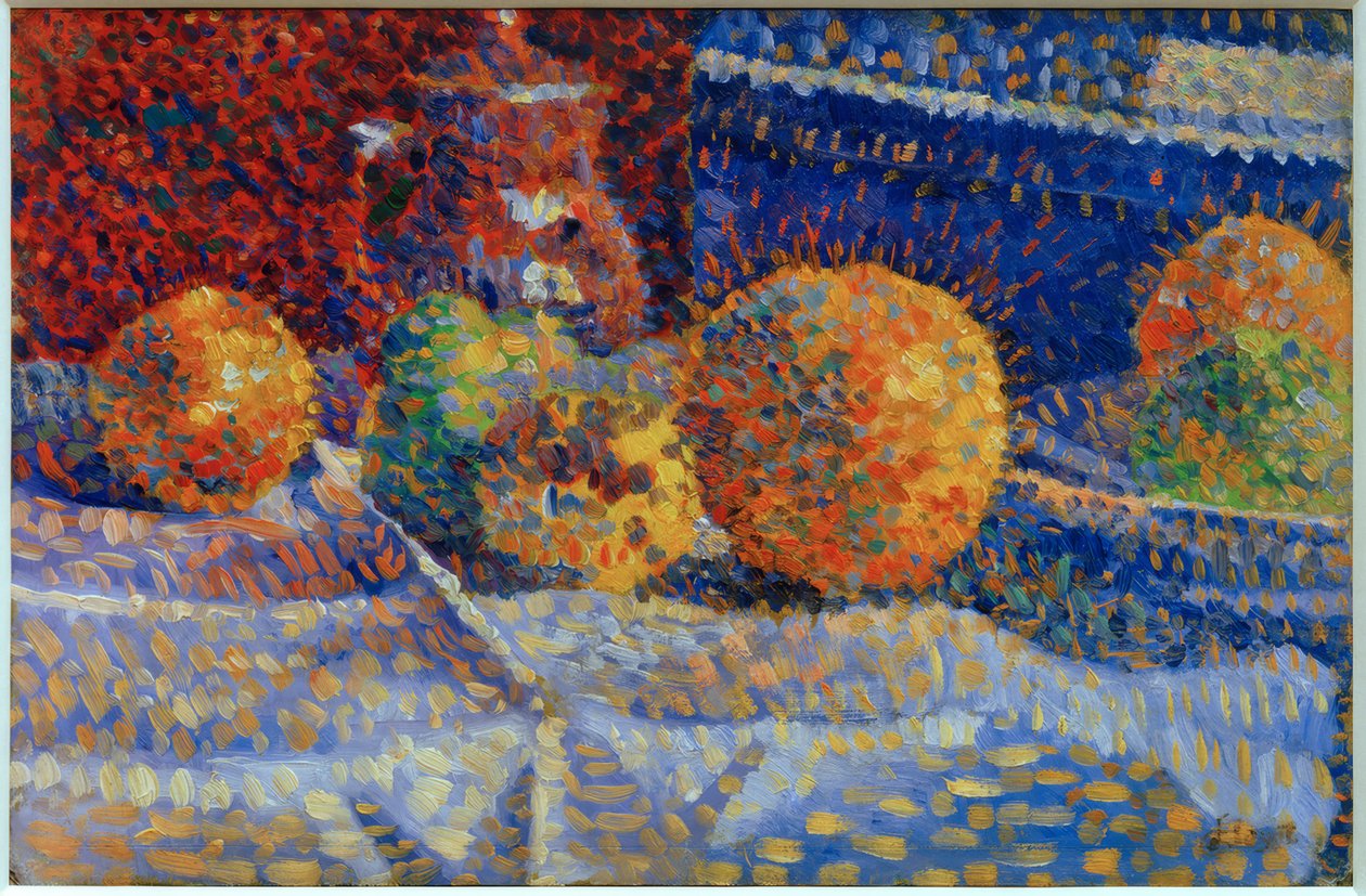 portakal ile natürmort by Louis Hayet
