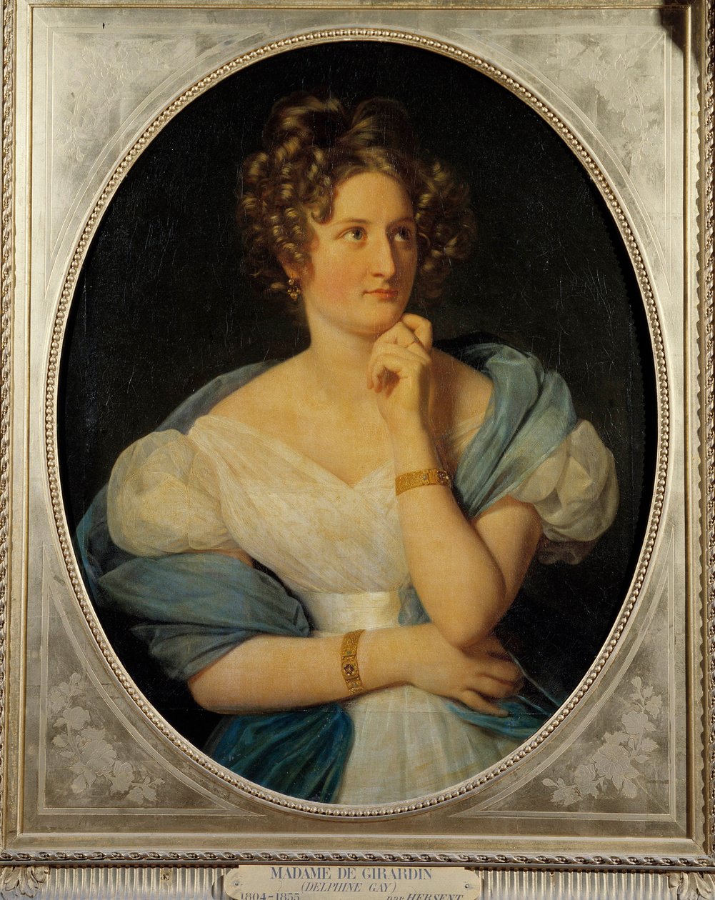 Fransız yazar Delphine Gay (1804-1855), Madam Emile de Girardin
