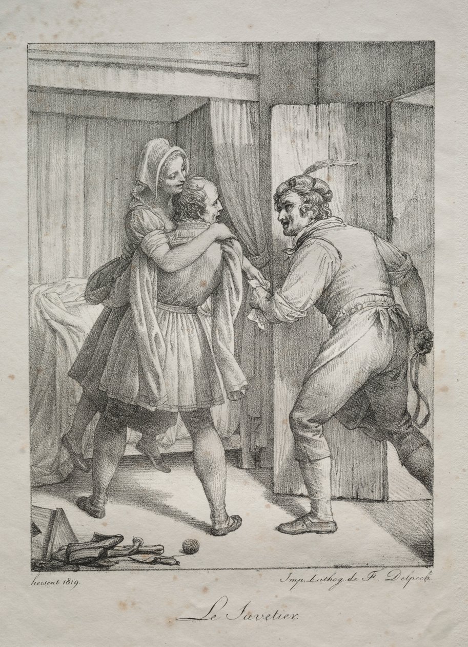 ayakkabıcı by Louis Hersent