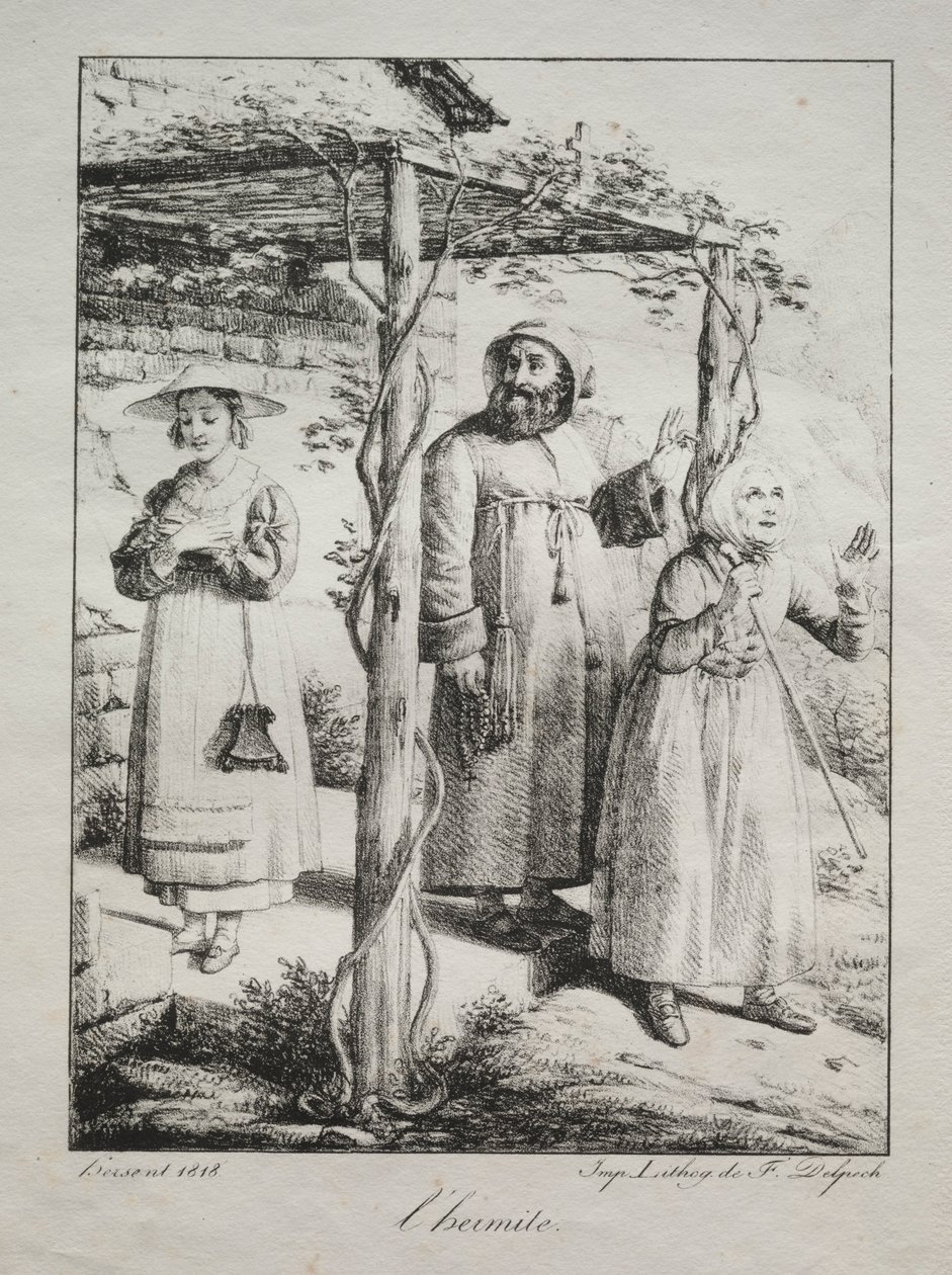Münzevi, 1818. by Louise Marie Jeanne Hersent