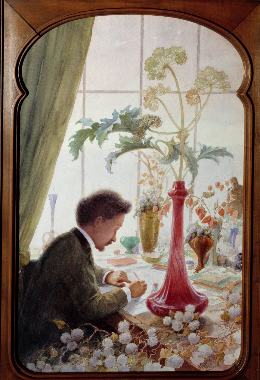 Fransız ressam Emile Galle