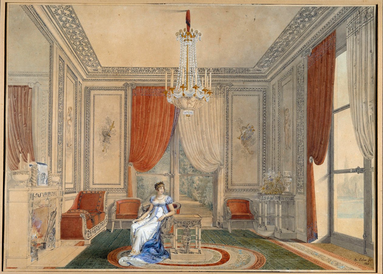 Caroline ve Joachim Murat zamanında Elysee Sarayı
