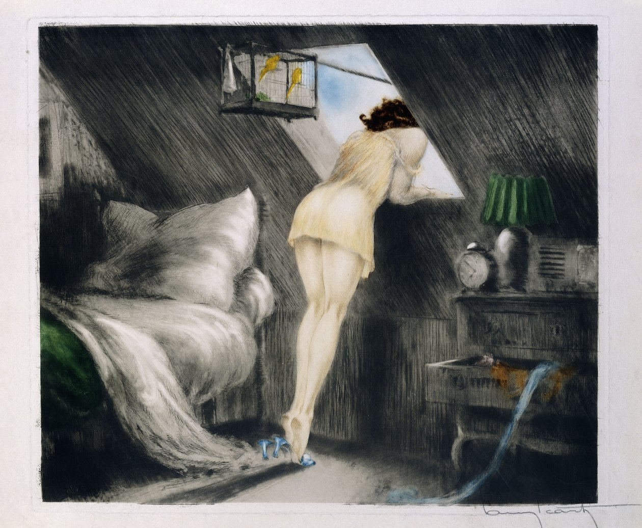 Tavan Arası Oda by Louis Icart