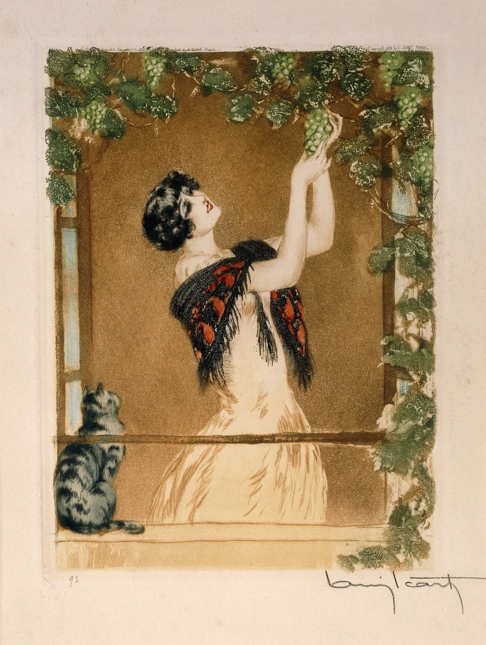 Sonbahar mevsimi by Louis Icart