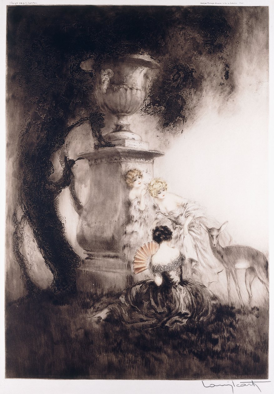 Dört Sevgili by Louis Icart