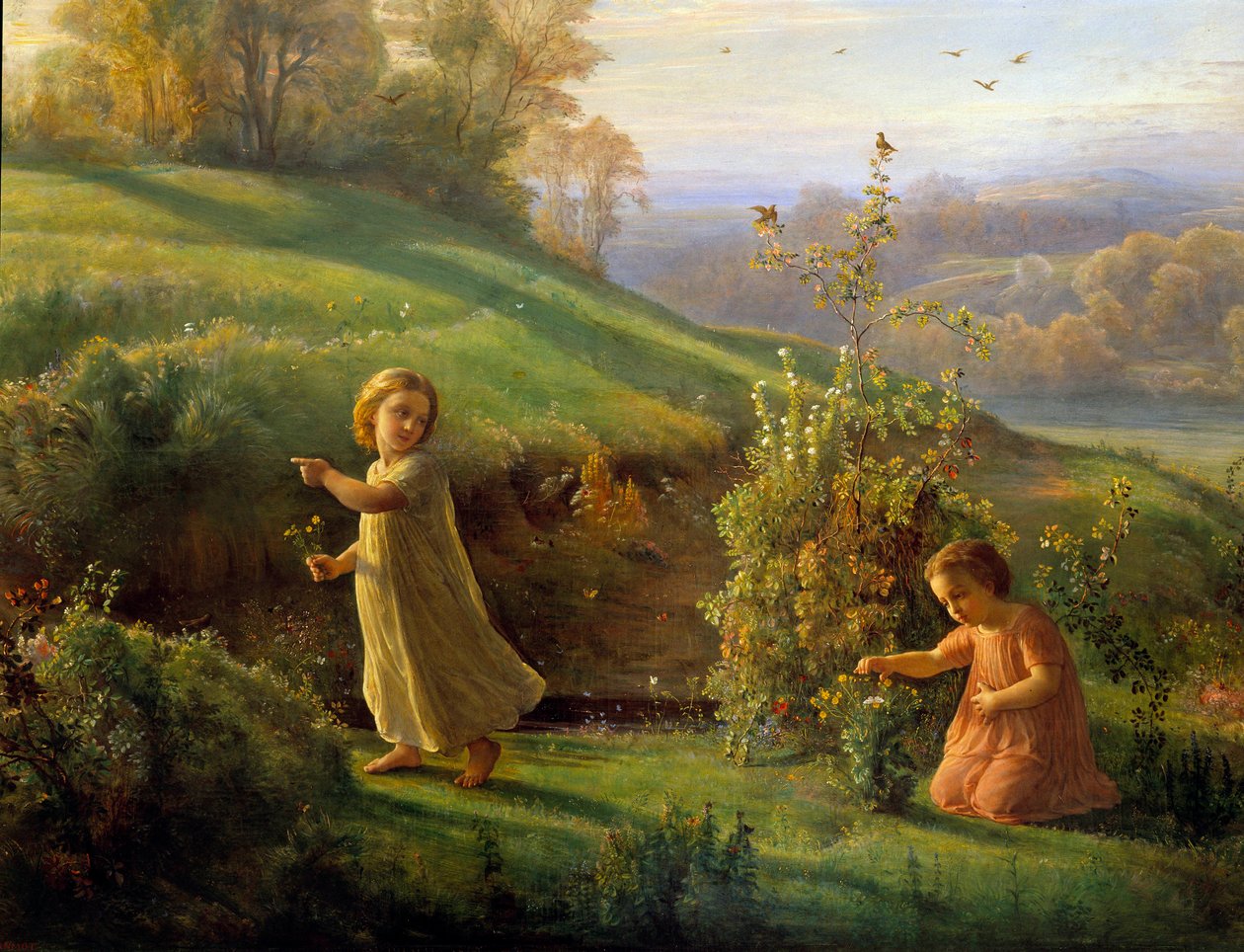 Ruhun şiiri; Bahar. Anne Francois Louis Janmot