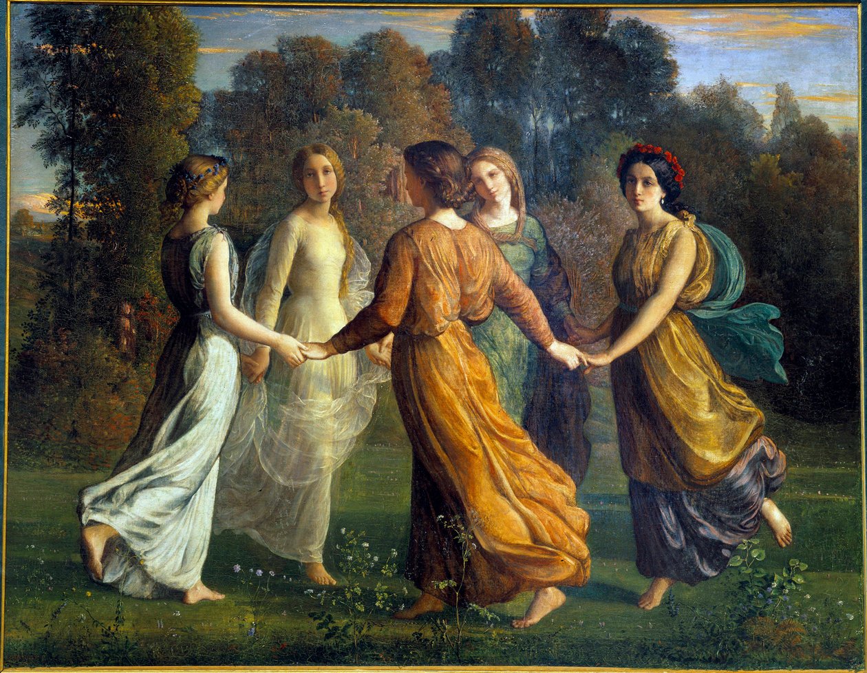 Ruhun şiiri; Güneş ışınları. Anne Francois Louis Janmot