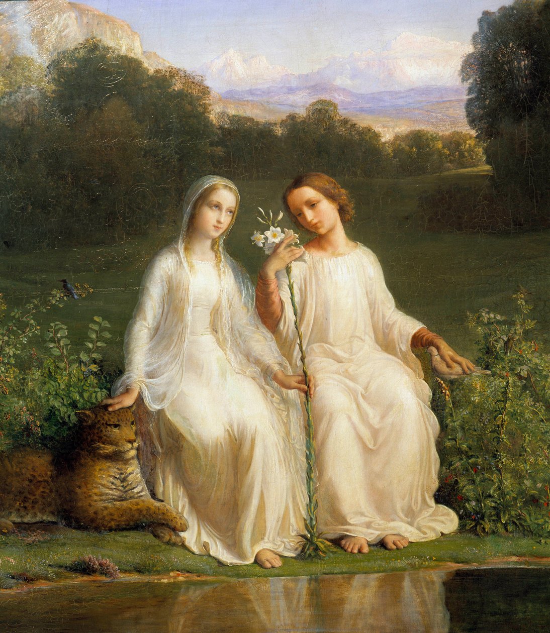 Ruhun şiiri; Bakireler. Anne Francois Louis Janmot