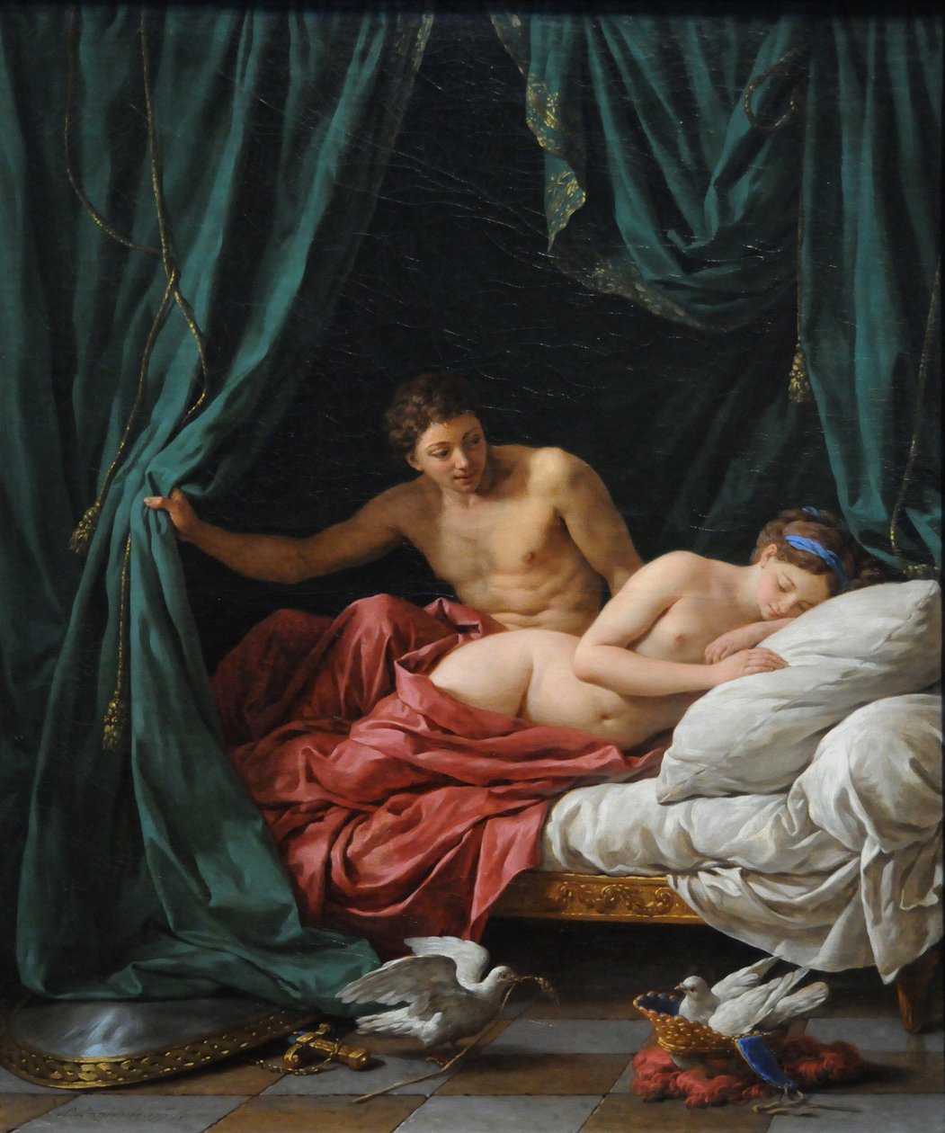 Mars ve Venüs Barış Alegorisi, 1770 by Louis Jean François Lagrenée