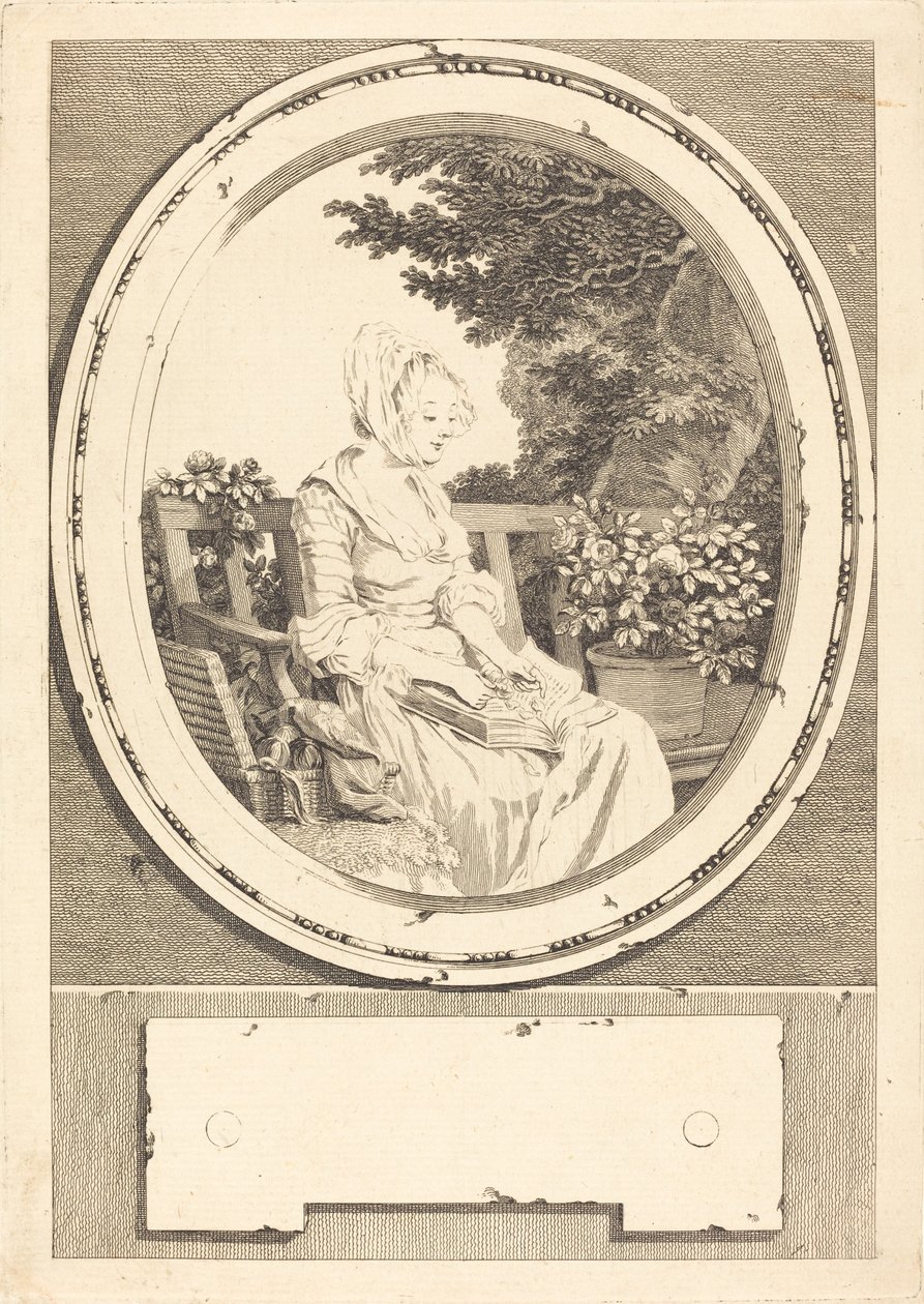 En küçük şeye kadar by Louis Joseph Masquelier after Pierre Antoine Baudouin