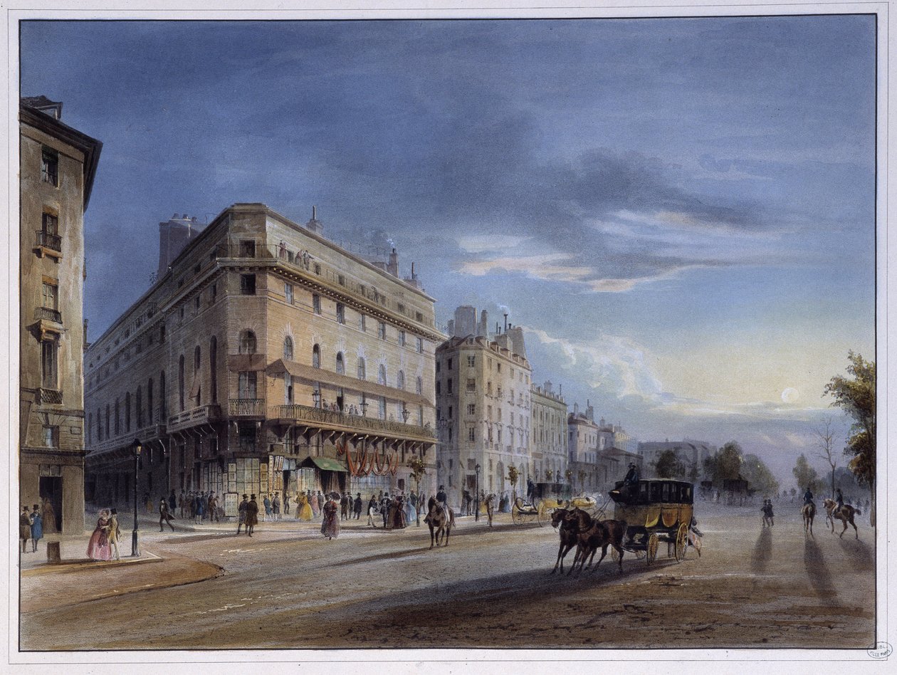 Boulevard des Italiens - Arnout tarafından “” Paris