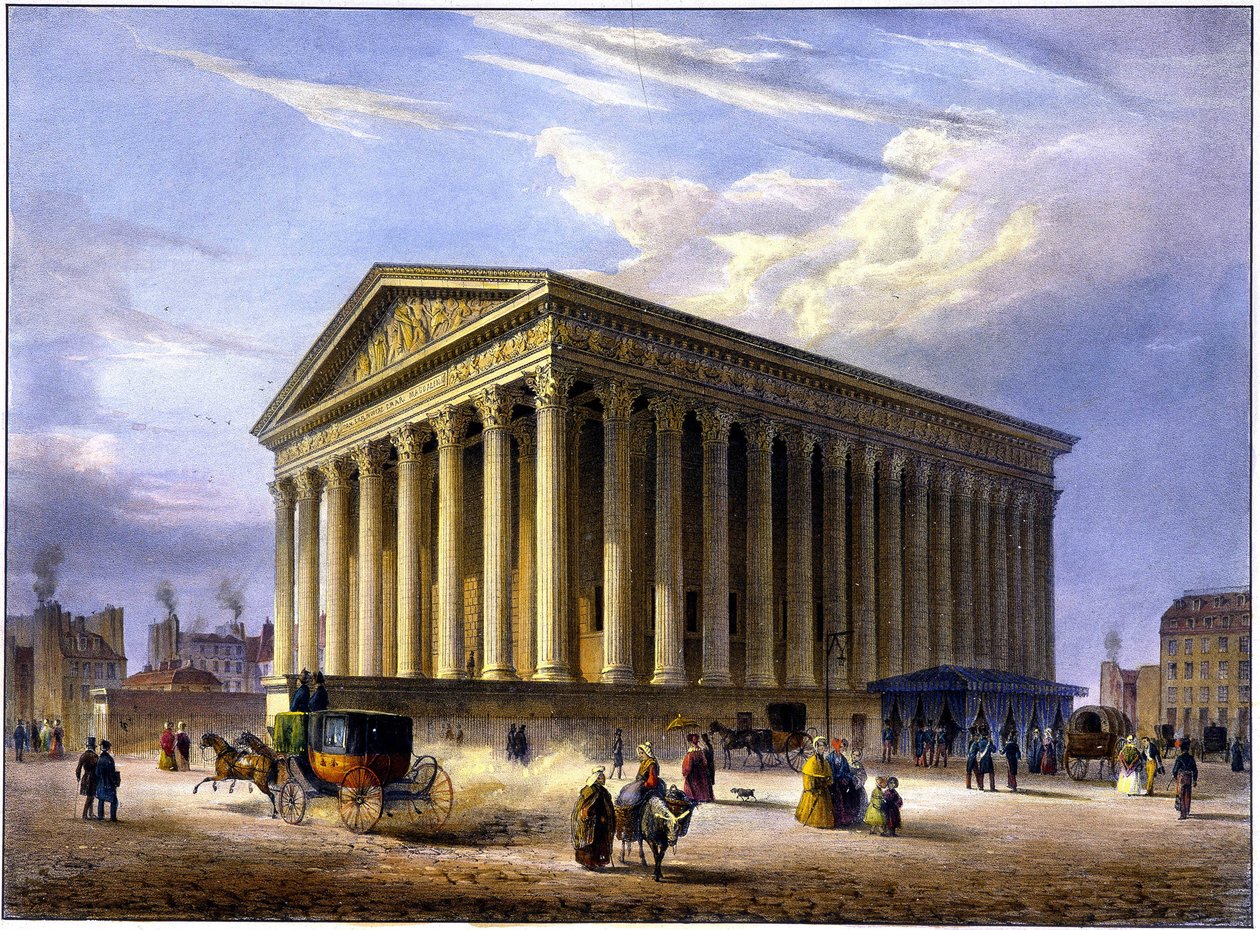 Madeleine Kilisesi - Arnout tarafından by Louis Jules Arnout
