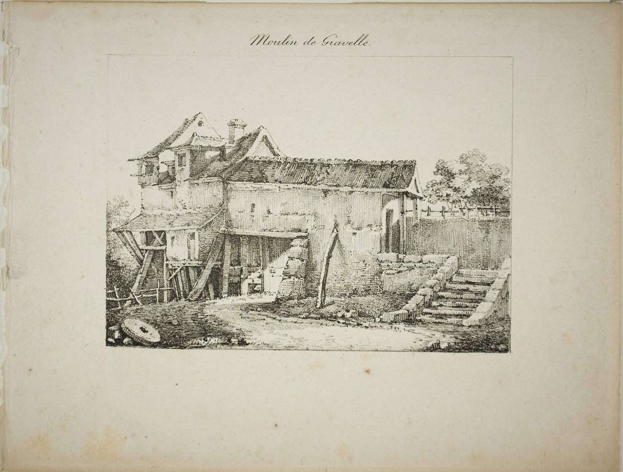 Gravelle'de Değirmen, II by Louis Jules Frederic Villeneuve
