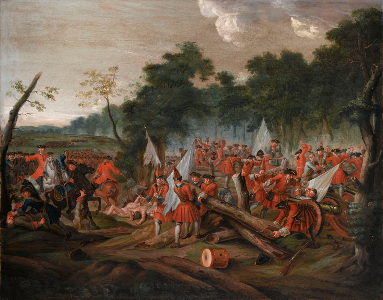 Malplaquet Savaşı, 11 Eylül 1709, c.1713 by Louis Laguerre