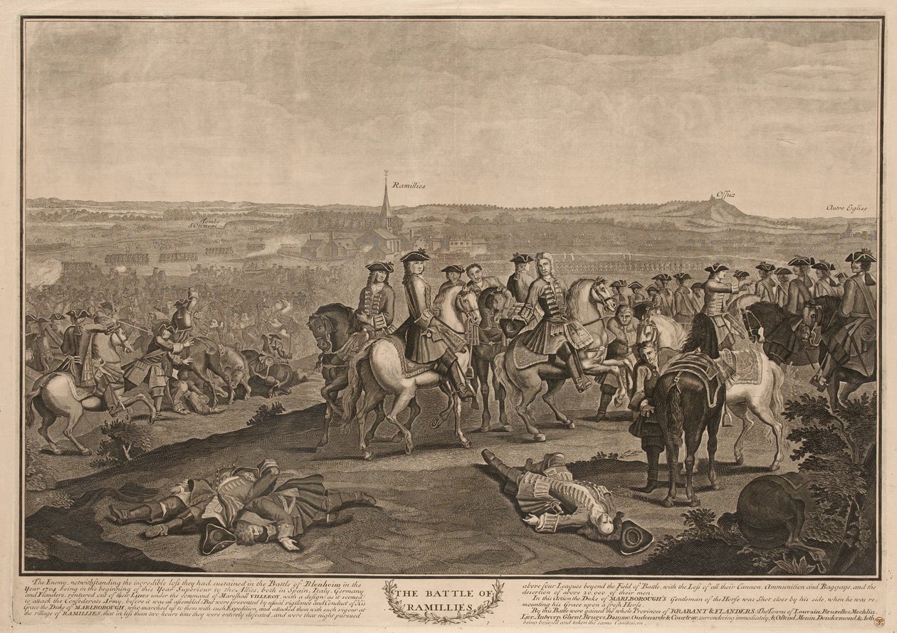 Ramillies Savaşı, 23 Mayıs 1706 by Louis Laguerre