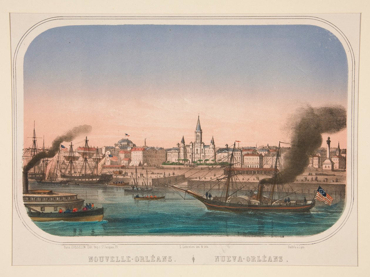 Nouvelle-Orleans - Nueva-Orleans by Louis Le Breton
