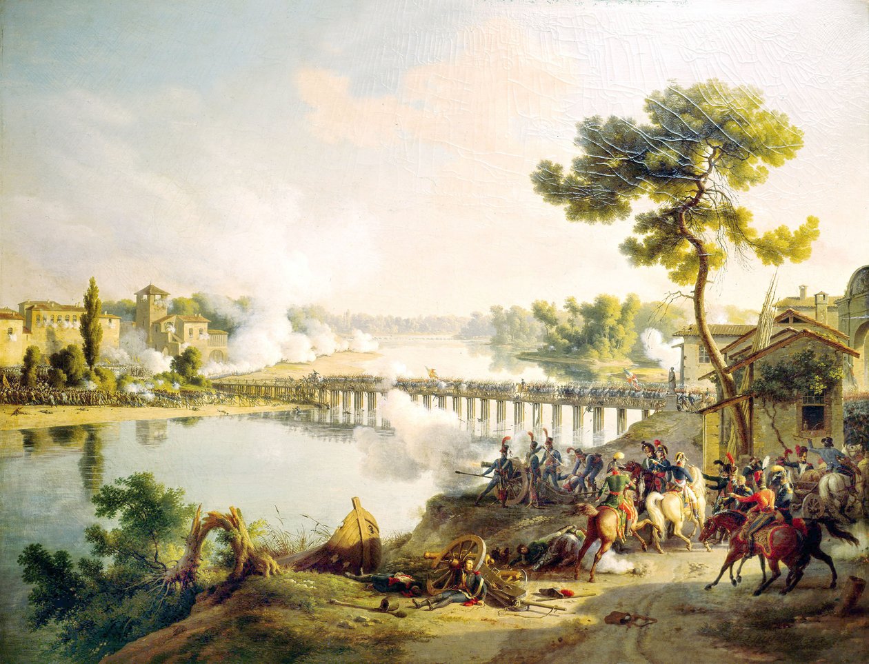 Lodi Savaşı (1796) by Louis Lejeune