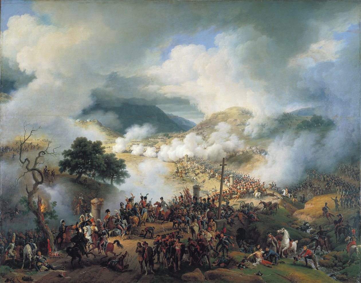 Somosierra Savaşı, 30 Kasım 1808 by Louis Lejeune