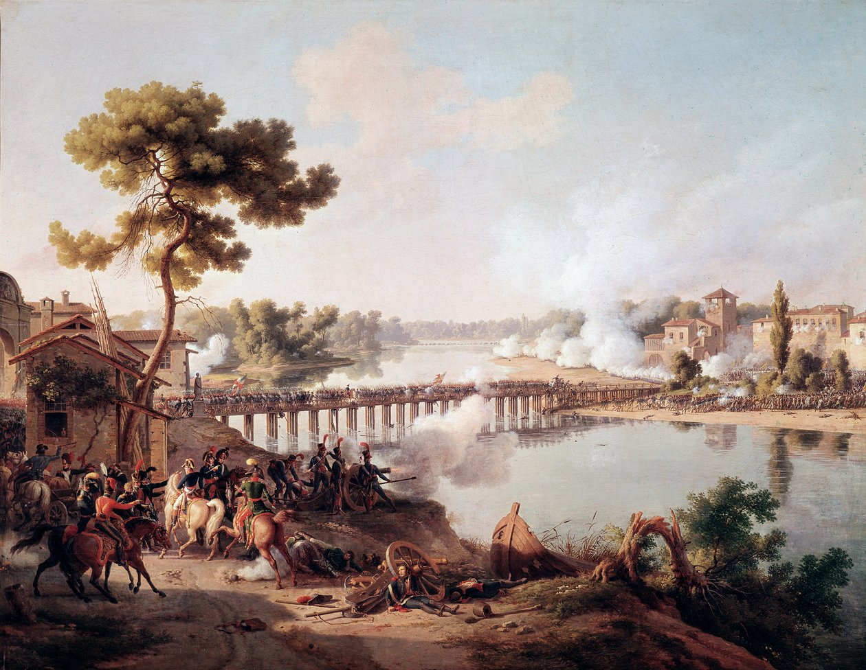 Napolyon Bonapart, Lodi Savaşı sırasında emir verirken by Louis Lejeune