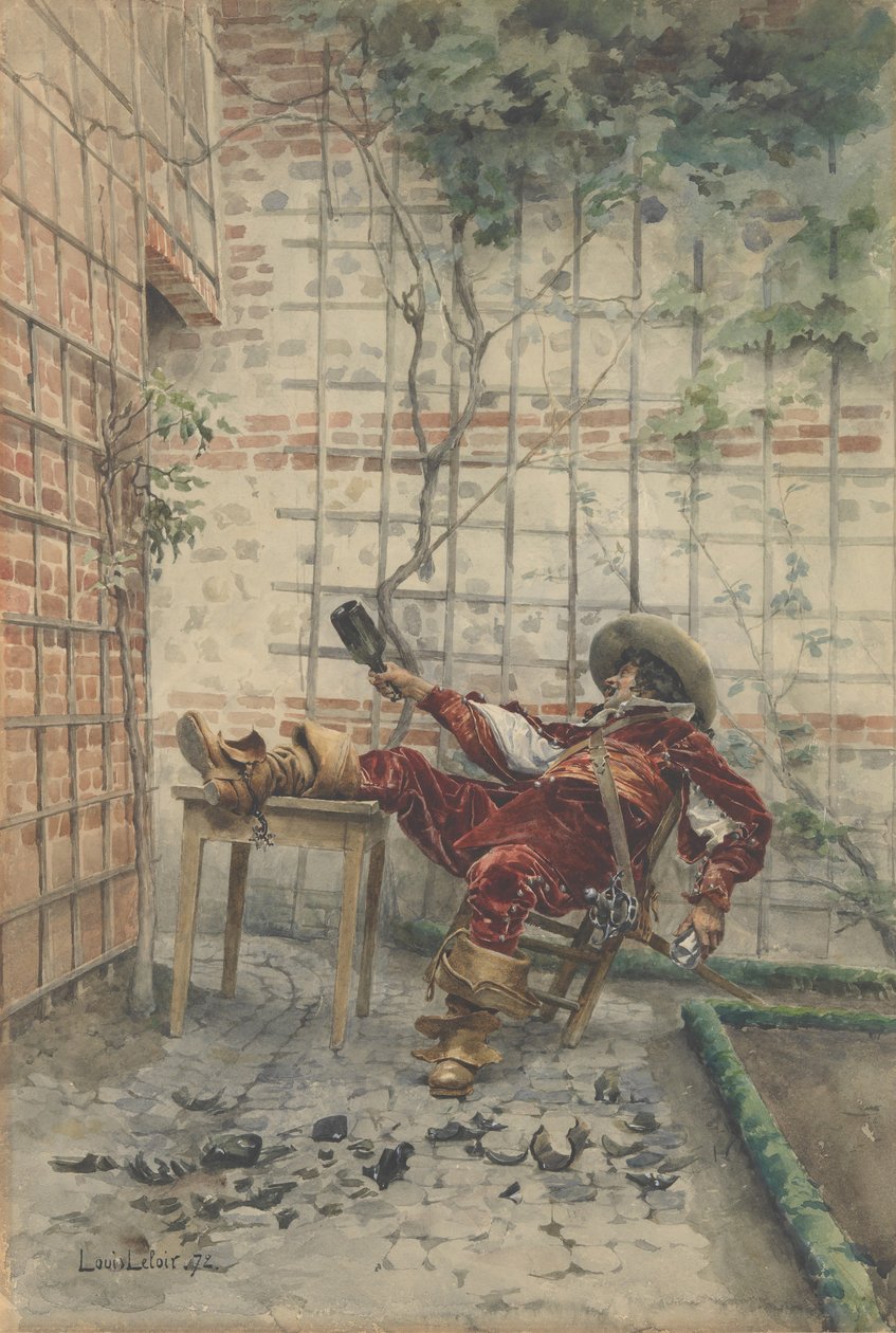 Kupalarında, 1872. by Louis Leloir
