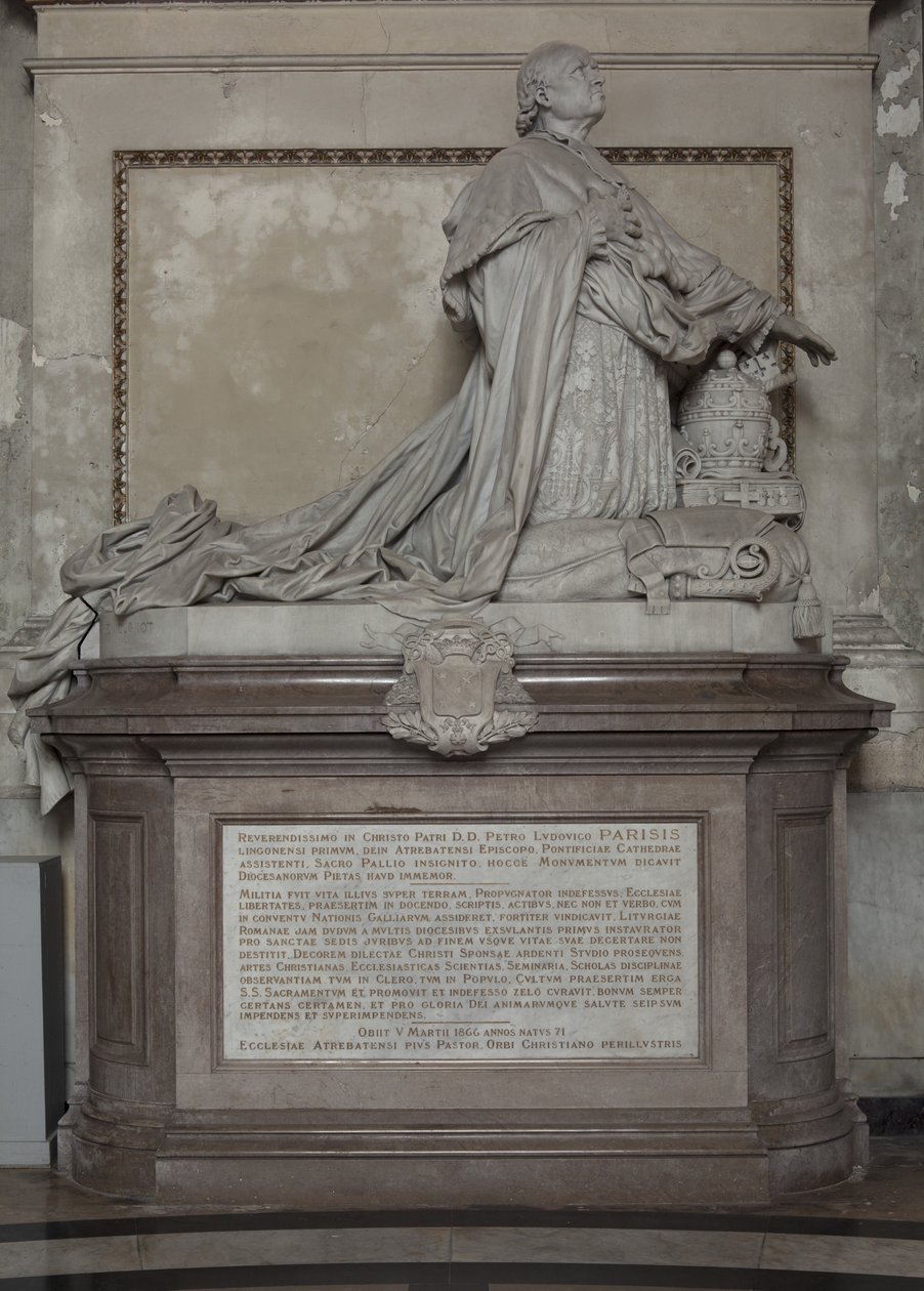 Pedro Ludovico Paris için cenaze anıtı by Louis Leon Cugnot