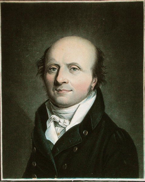 Gautier tarafından oyulmuş Antoine Dubois (1756-1837) (renkli gravür) by Louis Leopold (after) Boilly