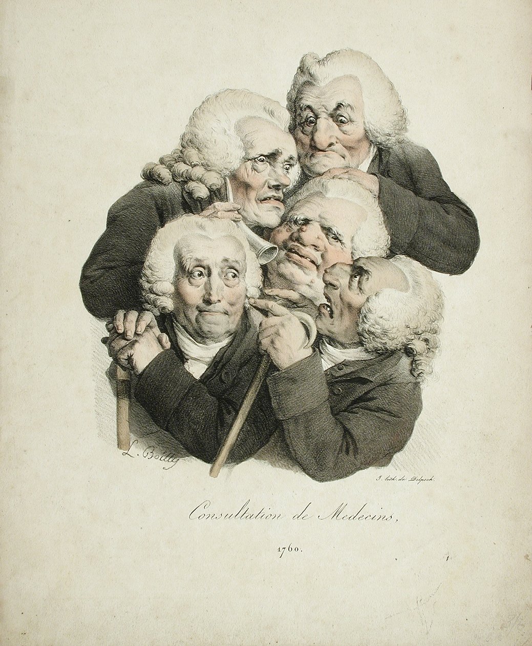 Doktorların Danışmanlığı, 1823 by Louis Leopold Boilly