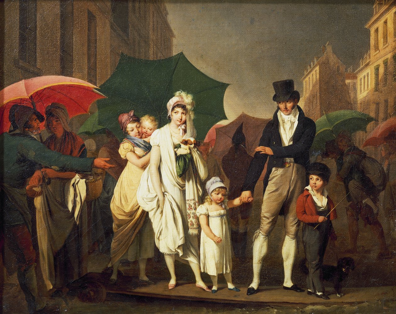 Sağanak by Louis Leopold Boilly