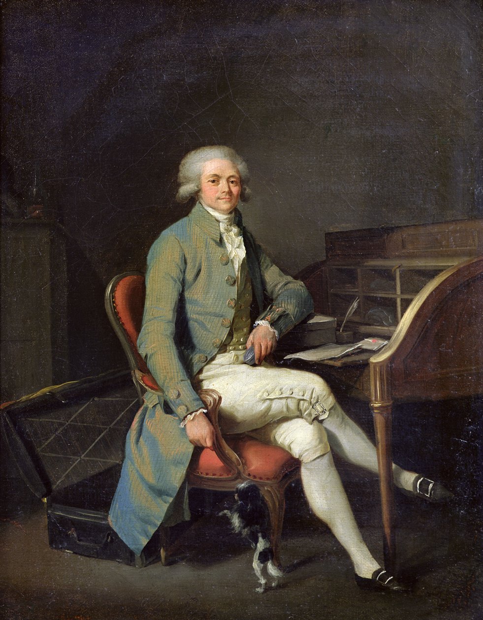 Maximilien de Robespierre (1758-94) by Louis Leopold Boilly