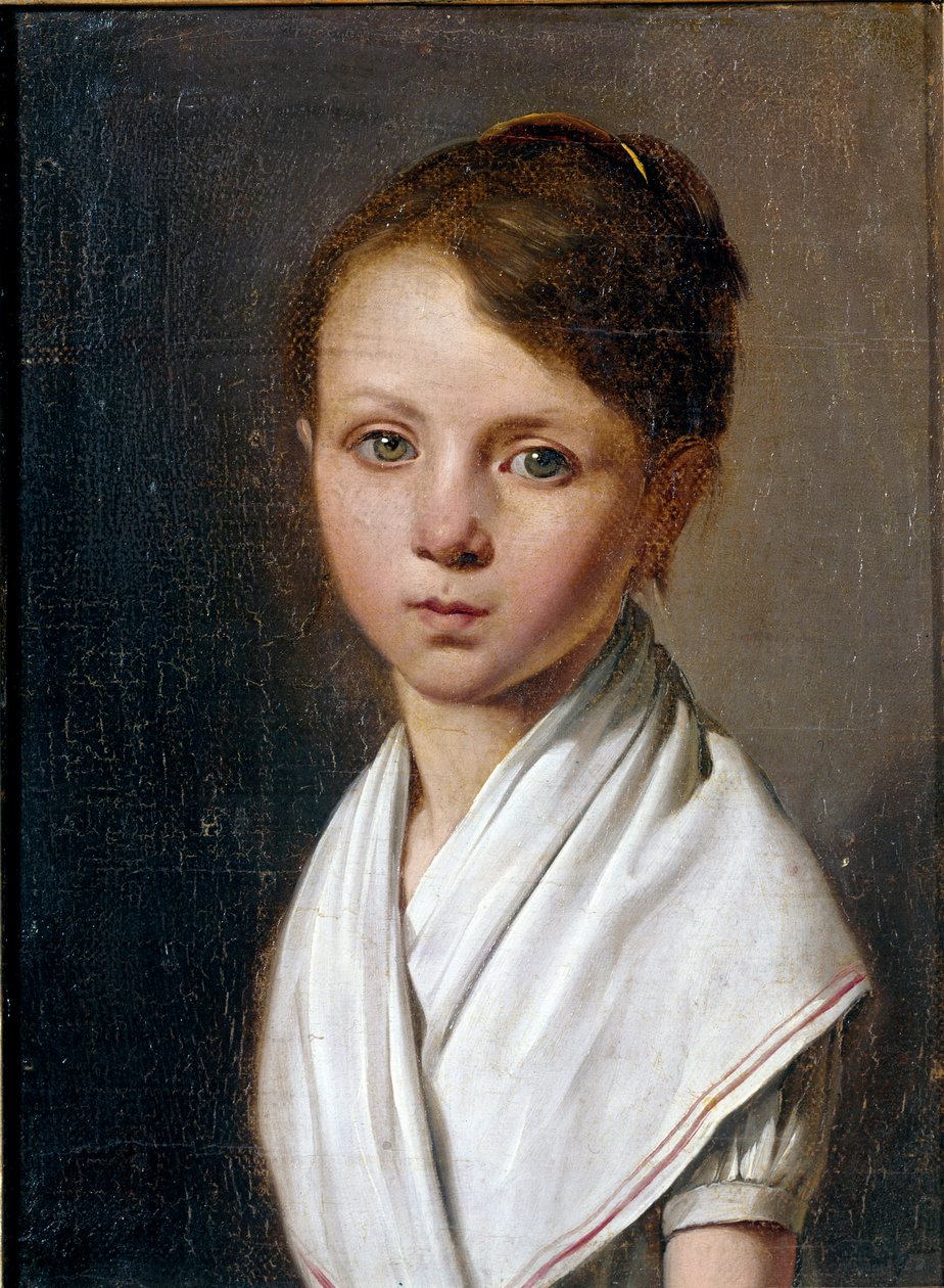 Berthe Juliette Dubois çocuğunun portresi (1797-1849) Louis leopold Boilly