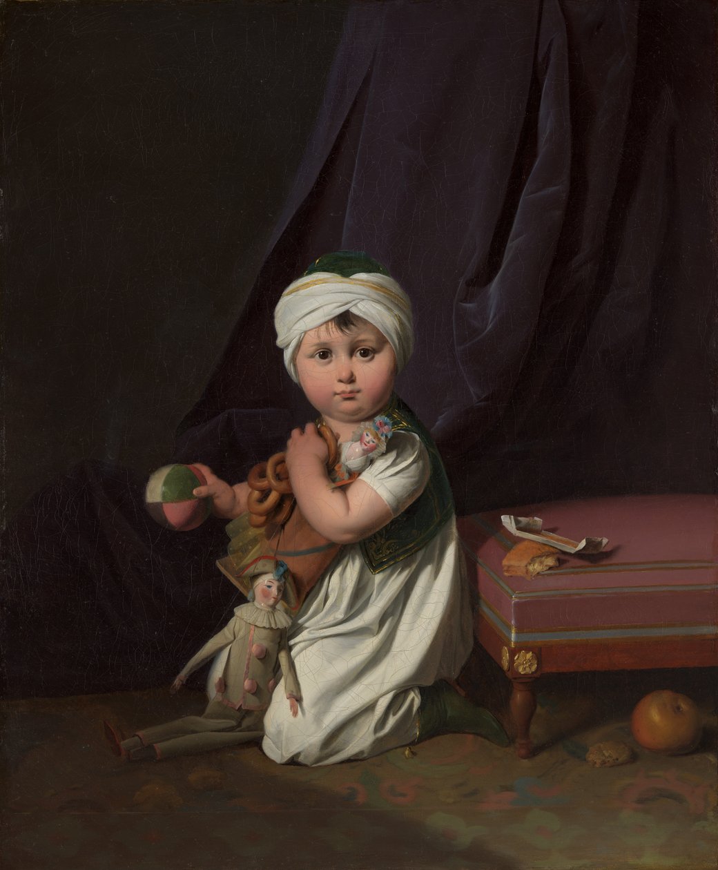 Bir Çocuğun Portresi, ca. 1805. by Louis Leopold Boilly