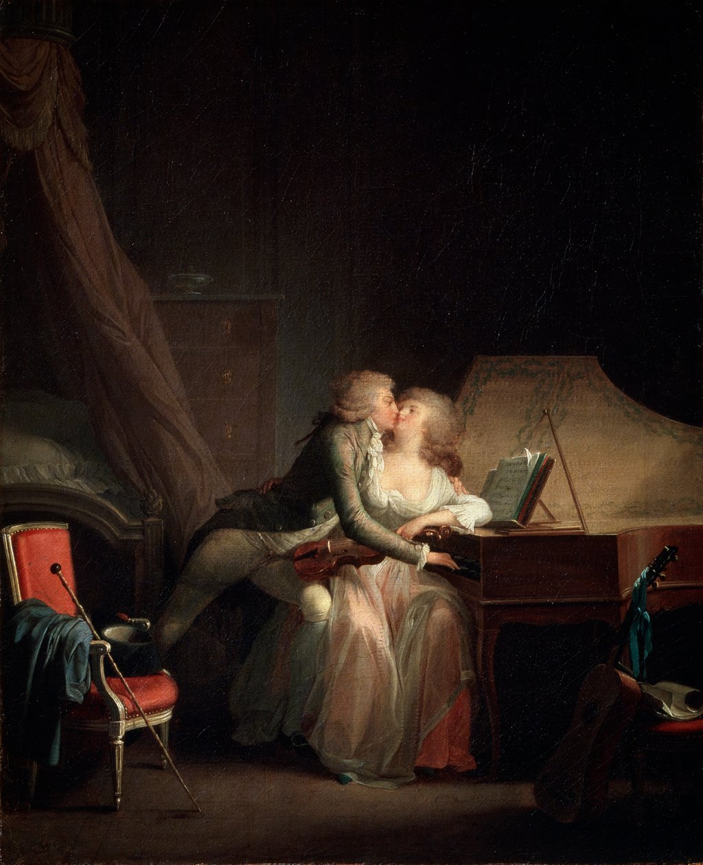 Prelüd, 1786. by Louis Leopold Boilly